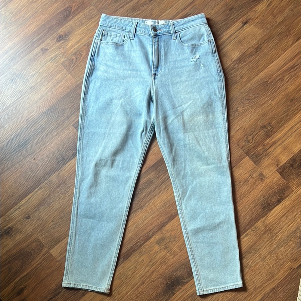 W28 L27 - Hollister Light Wash Blue Straight Leg Jeans - 7R - Picture 2 of 11